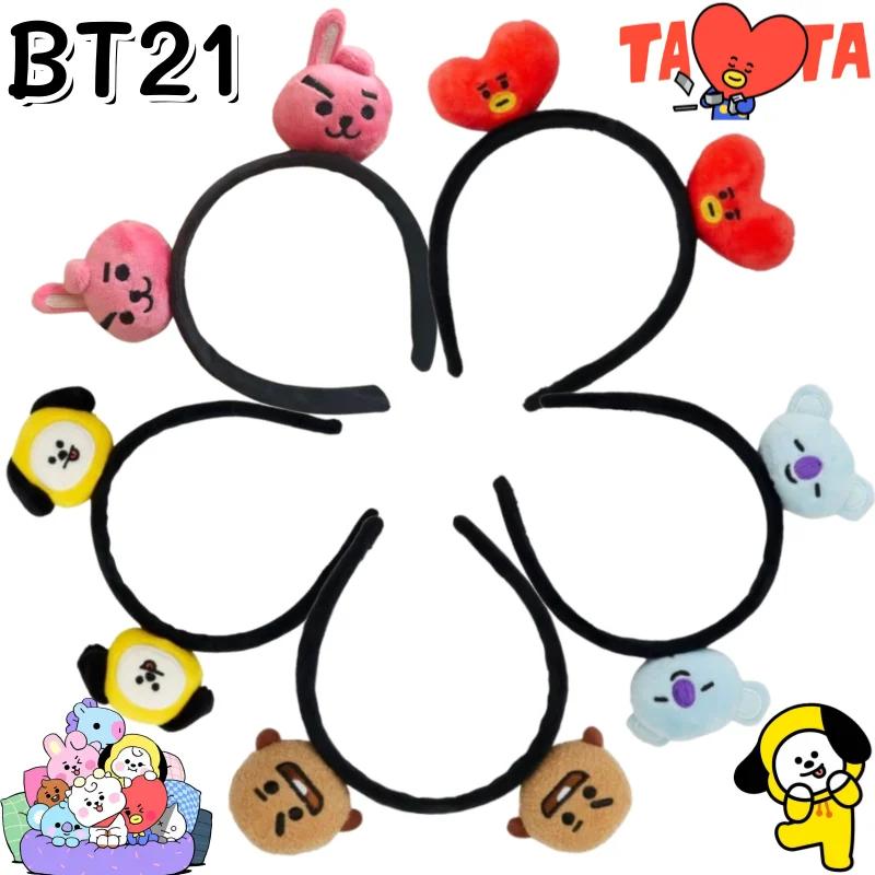 Hairband BT21 Koya RJ Shooky Man Tata Chimmy Cooky, Creative and cute, Secondary Animate Decoration