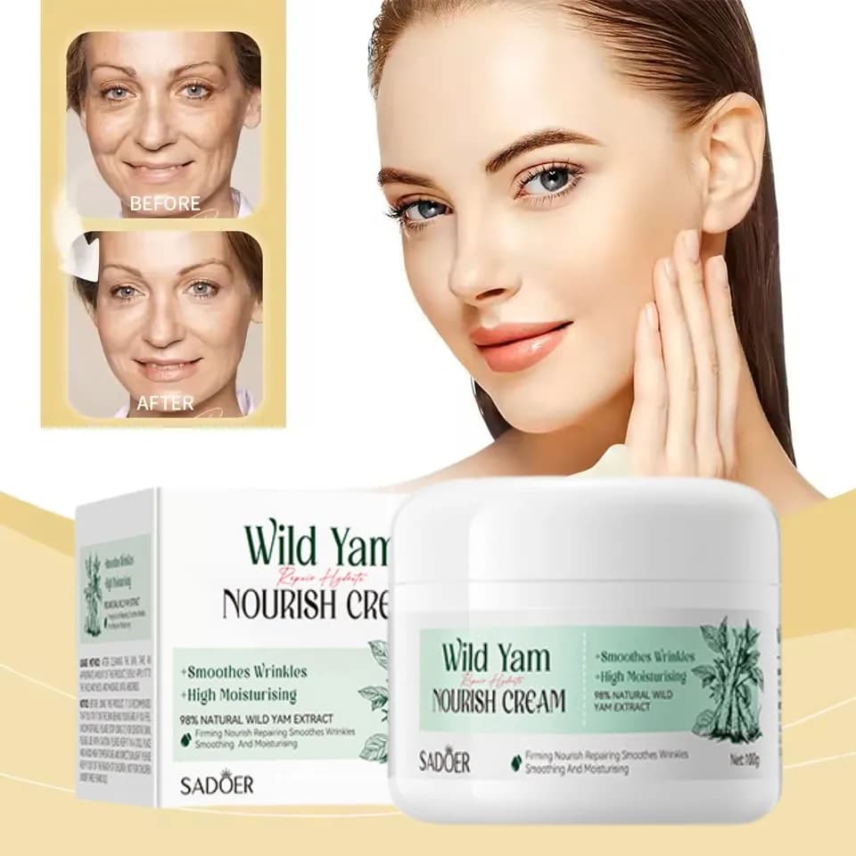 100g Yam Riparazione Crema Nutriente Anti-rughe Lift Firm Dissolvenza Macchia Scura Illumina Idrata Liscia Pelle Delicata Coreano Cura del Viso