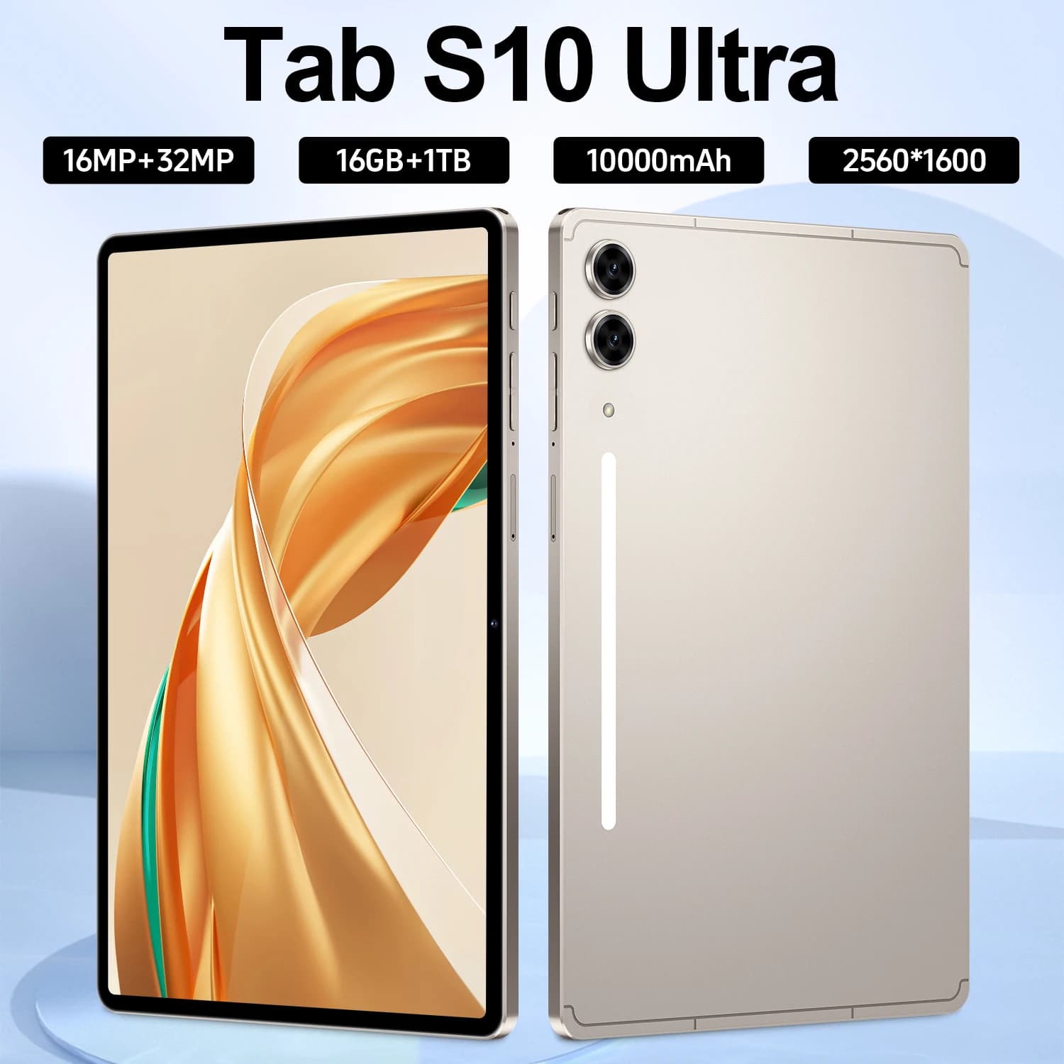 NEW HOT 2026 Tab S10 Ultra Original Tablet Android 15 Dual Card Dual Standby 22GB 2TB 10000mAh Battery