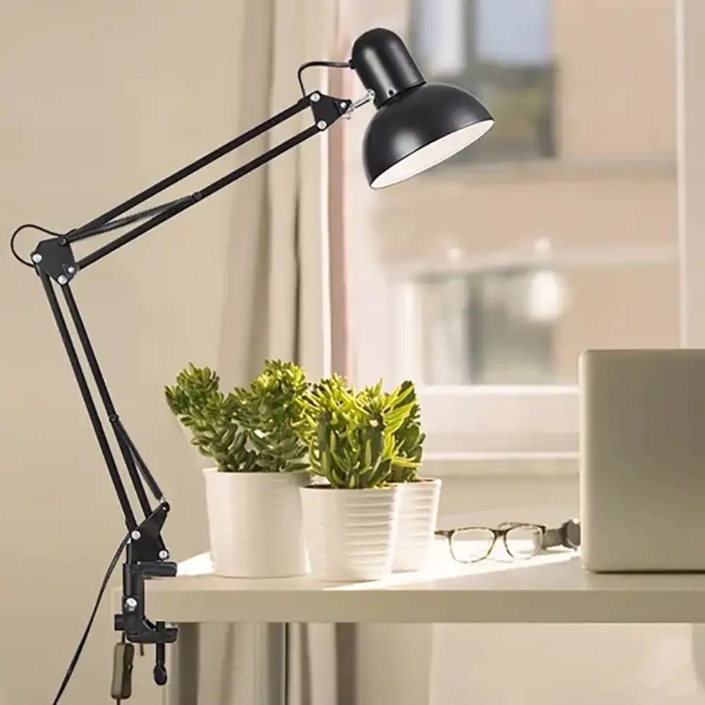 Study Table Lamp with Clamp School Computer Desk Lamp Folding Office Lamp Manicure Desks LED lights for nail gel