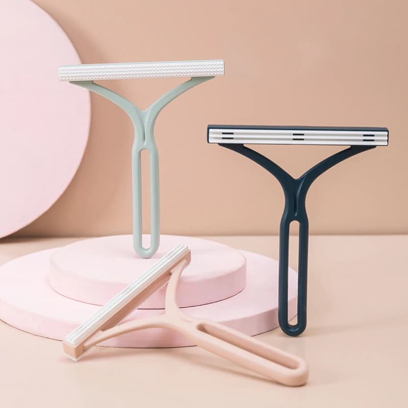 1PCS Silicone Double Sided Pet Hair Remover Lint Remover Strumento Pulito Rasoio Maglione Cleaner Tessuto Rasoio Raschietto Vestiti Tappeto