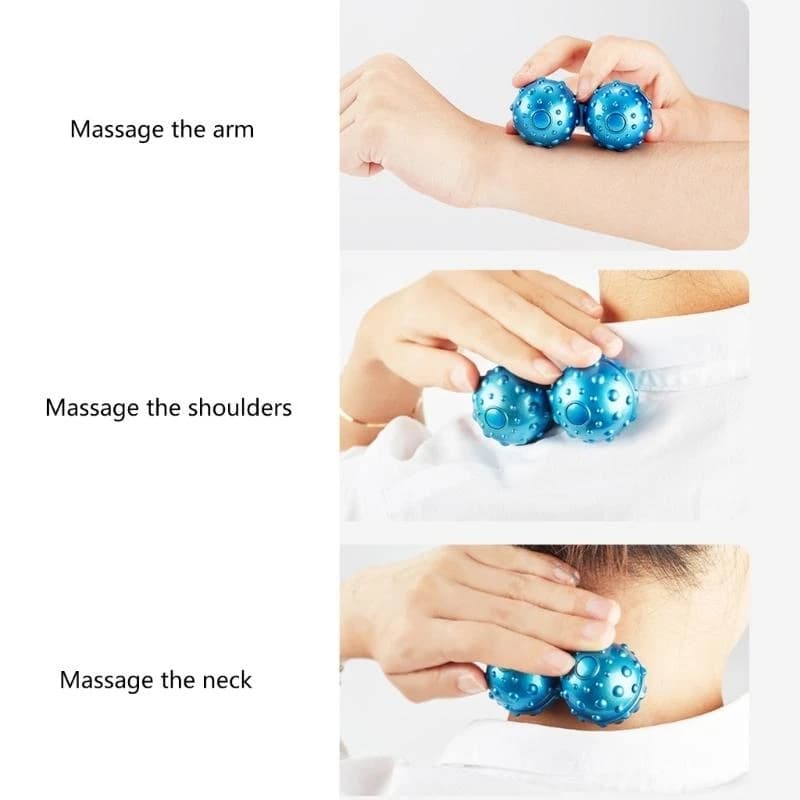 Y4QA Spinner Gyro Fidgets Massaggio palline giocattolo per adulti AnsieTherelieftherapy Toy