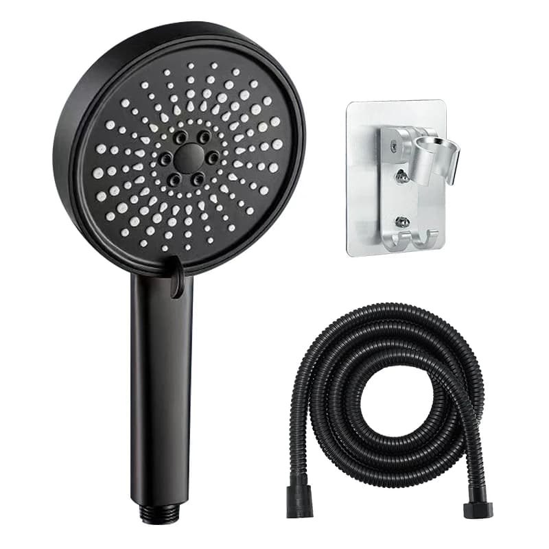 5 Mode Shower Head Set Shower Head Set Large Portable High Pressure Round Saves Rain Artichoke Bathroom Faucet Accessories Set Toilet