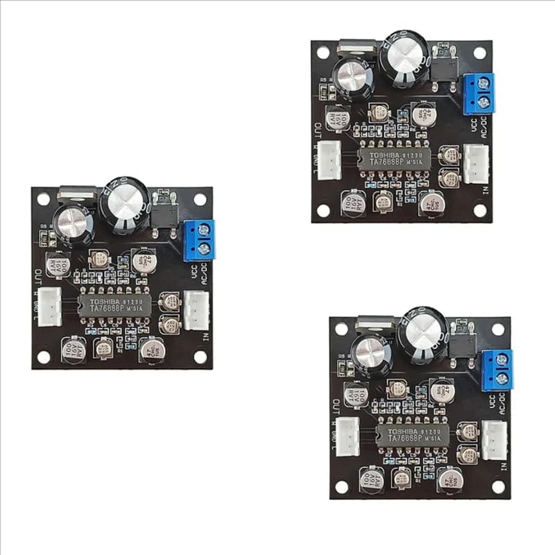 GROCE-3X TA7668 Tape Drive Preamplifier Amplifier Tape Deck Board Magnetic Head Preamp Audio Recorder Desktop Radio DIY