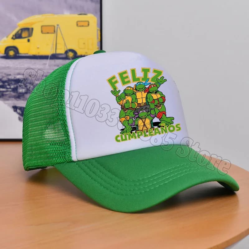Teenage Mutant Ninjas Turtles Baseball Cap New Kids Adult Anime Sun Hat Boys Men Summer Outdoor Sports Sunbonnet Gift Hot Sales