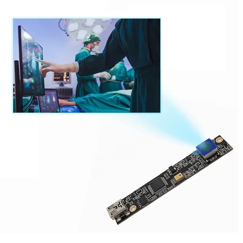 Modulo fotocamera USB con microfono Af con messa a fuoco automatica OV5648 personalizzato Immagine di riconoscimento acquisizione fotocamera da 5 MP per apparecchiature mediche
