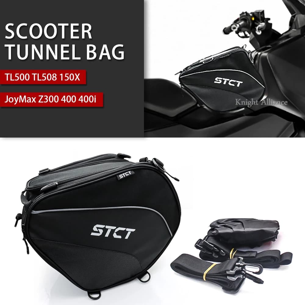 Moto Scooter Tunnel Bag Borsa da serbatoio di navigazione impermeabile Borse per attrezzi per SYM JoyMax CRUiSYM XMAXSYM 300 Z300 400 TL500 TL508