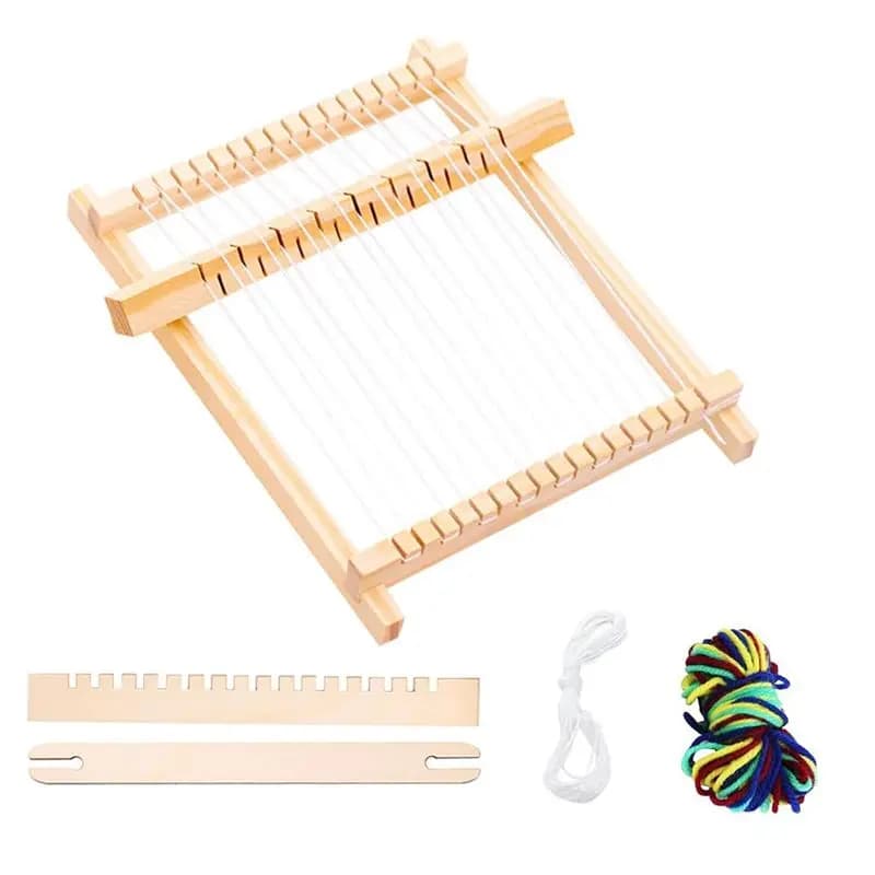 [A93Z!】 Weaving Loom Kit, Small Loom Kit DIY Hand-Knitting Weaving Machine For Weave Board Weaver Tapestry Adult Beginner