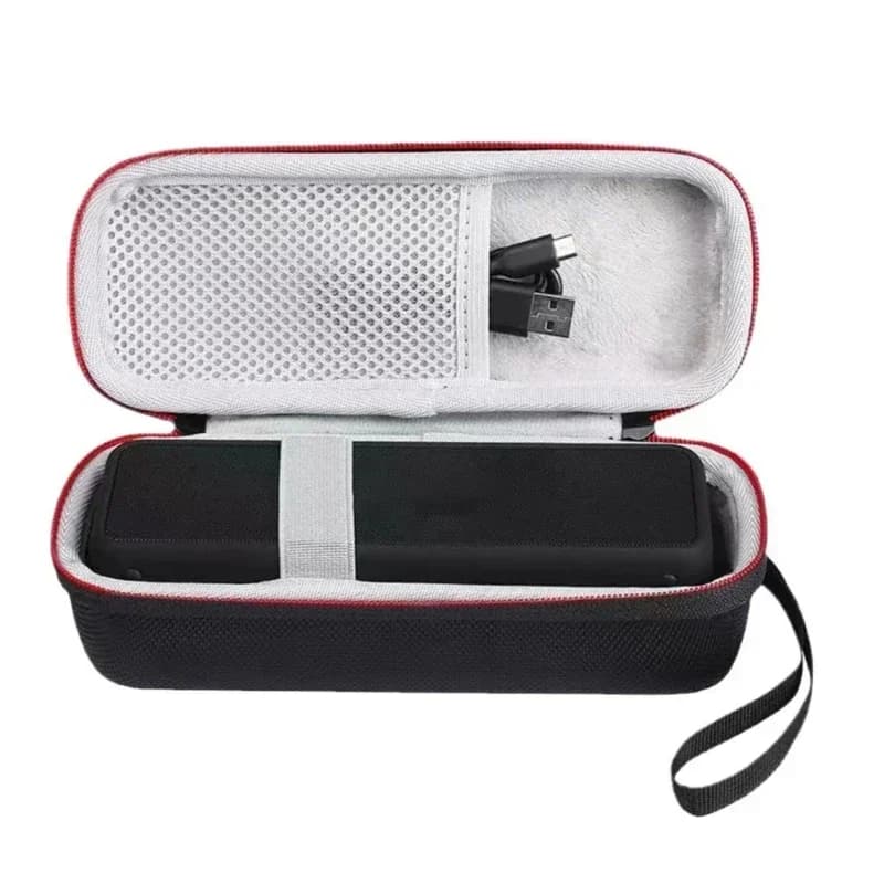 Portable EVA Case Travel Protective Case Shock Resistant Anti-scratch Case for Anker Soundcore 2/3 Bag