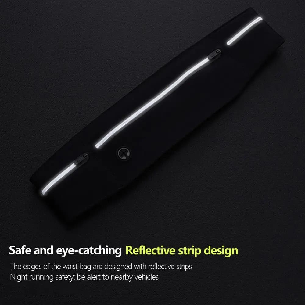 Women Waterproof Running Belt Outdoor Sports Running Gear Sport Fanny Pack Mobile Phone Cell Phone Pouch Jogging