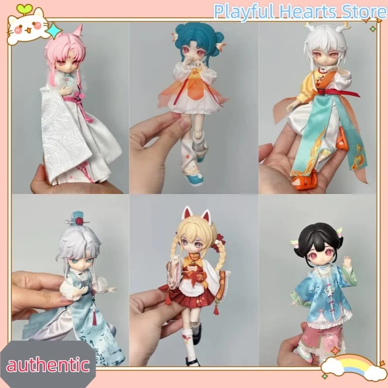 Nagi Beast Treading On The Wind Singing Series Blind Box Bjd12 Action Figure articolata Figurine Regalo da collezione alla moda