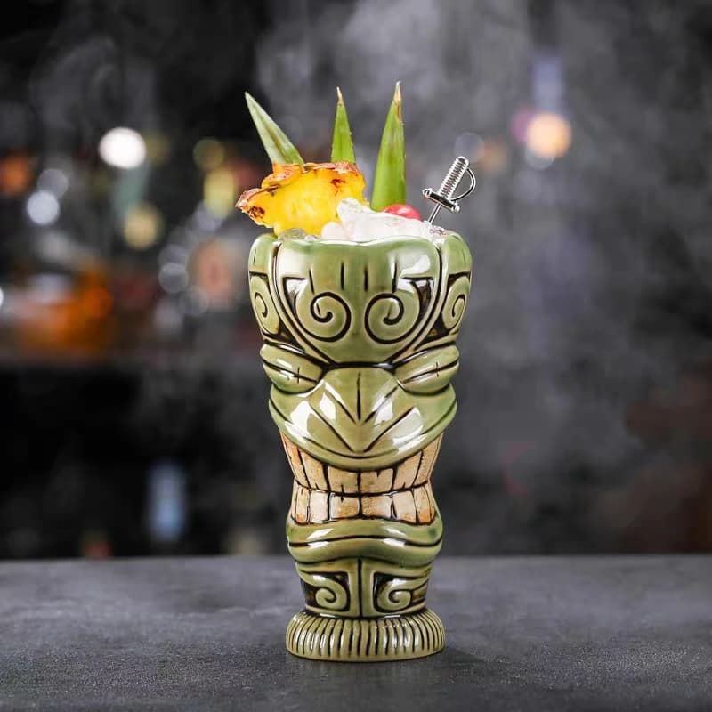 Tazze Hawaii Tiki da 370 ml Tazza in ceramica per regali Tazze e tazze Tazza da cocktail