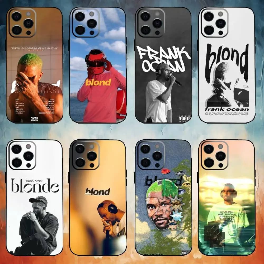 Singer Frank Blonde Oceans Hot Phone Case For iPhone 17,16,15,14,13,12,11 Plus,Pro,Max,XS Silicone Soft Cover