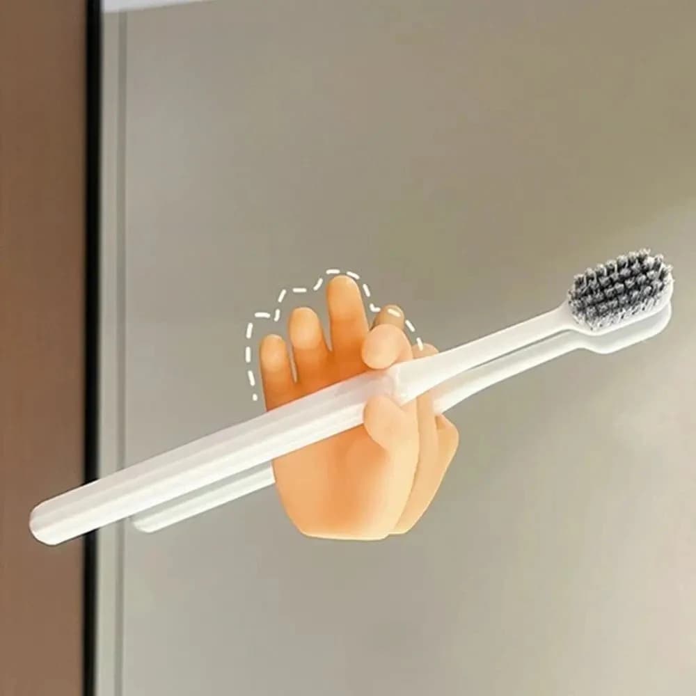 Simpatico gancio a ventosa senza trapano montato a parete per bagno portasciugamani multiuso portaspazzolino adorabile portaoggetti per decorazioni a forma di palma