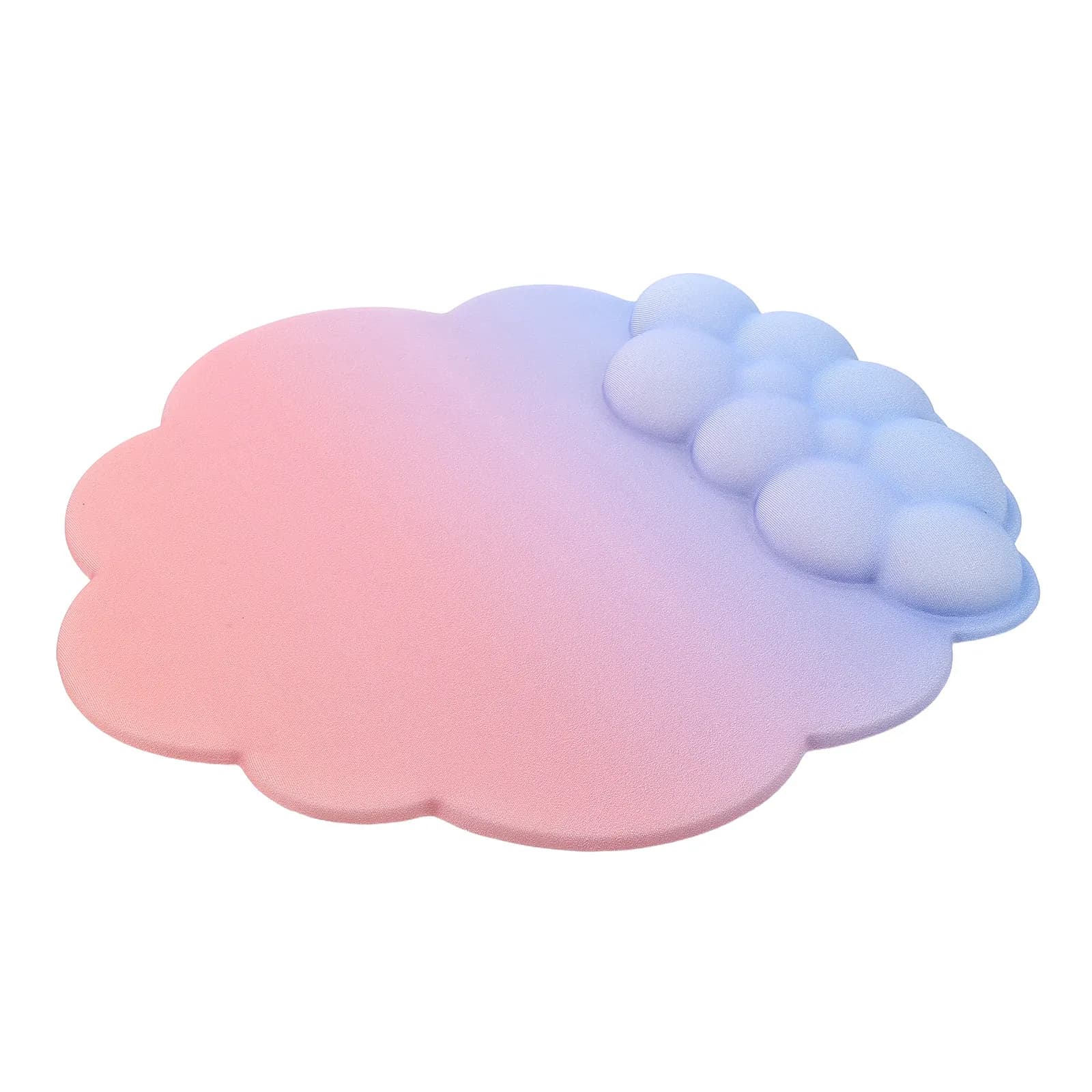 Poggiapolsi Ergonomico Cloud in Silicone per Tastiera e Mouse, per Computer, Laptop, Lavoro e Gaming, Riduce l'Affaticamento