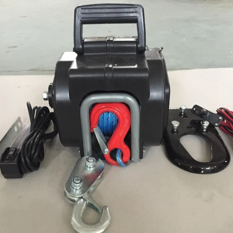 Verricello in corda di nylon marina, rimorchio per yacht, piccolo verricello, trattore