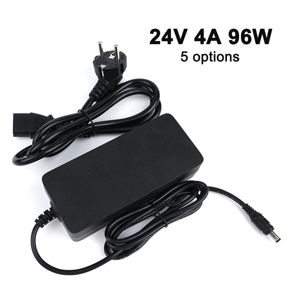 96W 24V 4A Power Adapter for Bambu AMS 2 PRO TTS-10 Pro TTS-20 Support 100-220V Power Supply Adapter for Laser Engraver 3D Parts