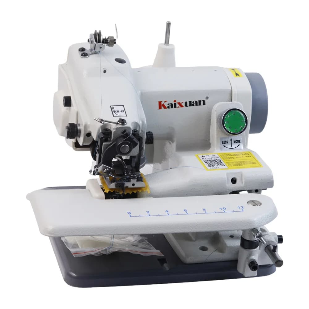 Piccola macchina da cucire nascosta da tavolo per uso domestico KX500 Macchina per cucire con avvolgitore per pantaloni a punto cieco