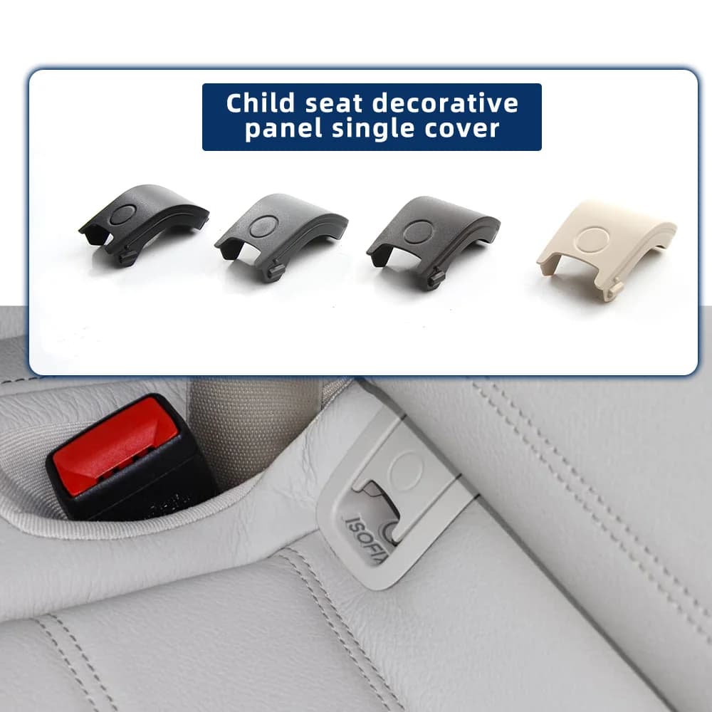 For Mercedes Benz GLE GLS W167 Rear Child Safety Seat Anchor Fixing ISOFIX Cover Car Seats Accessories GLE350 GLE450 1679207808