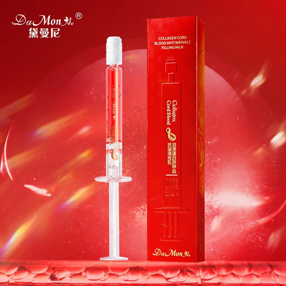 Collagen Cord Blood Antiwrinkle Filling Emulsion Elastic Face Care Moisturizing Enhances Skin Lotion for dry and rough face Skin Care