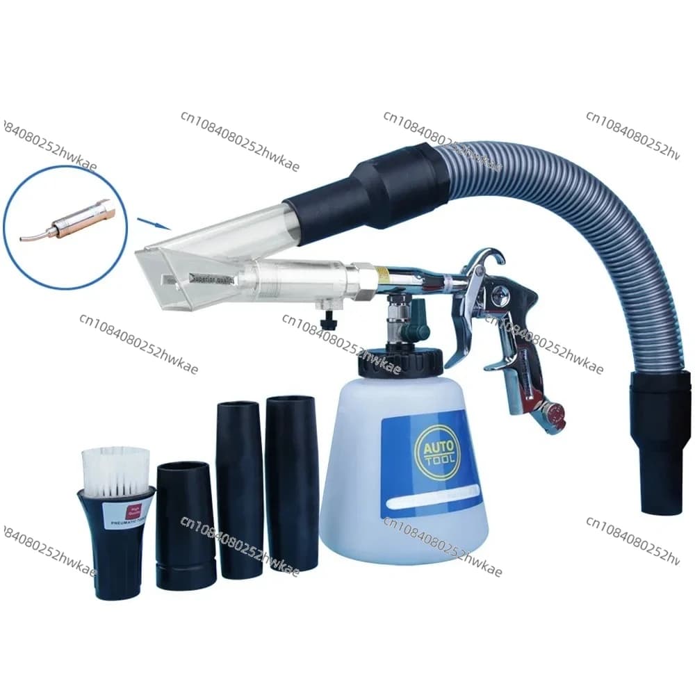 Pistola per pulizia Tornado con cuscinetto 2 in 1, pistola per schiuma Tornado per rondella per auto ad alta pressione, aspirapolvere Tornado per auto
