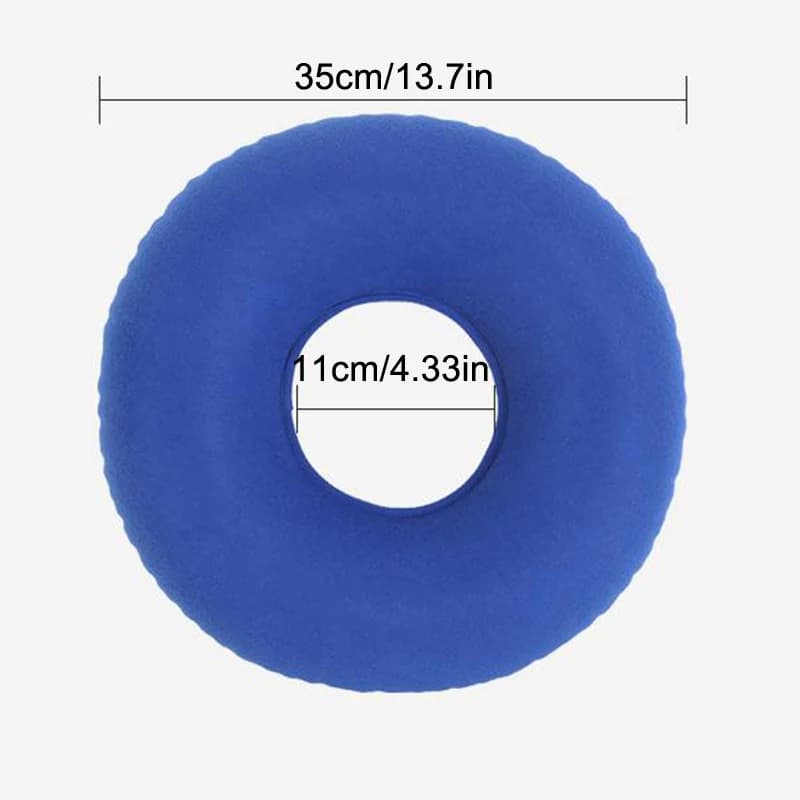 35 cm Horticultural Cushion for Hemorrhoids and Coccige Pain, Lumbar Support, Anti-Decubito, with Pump