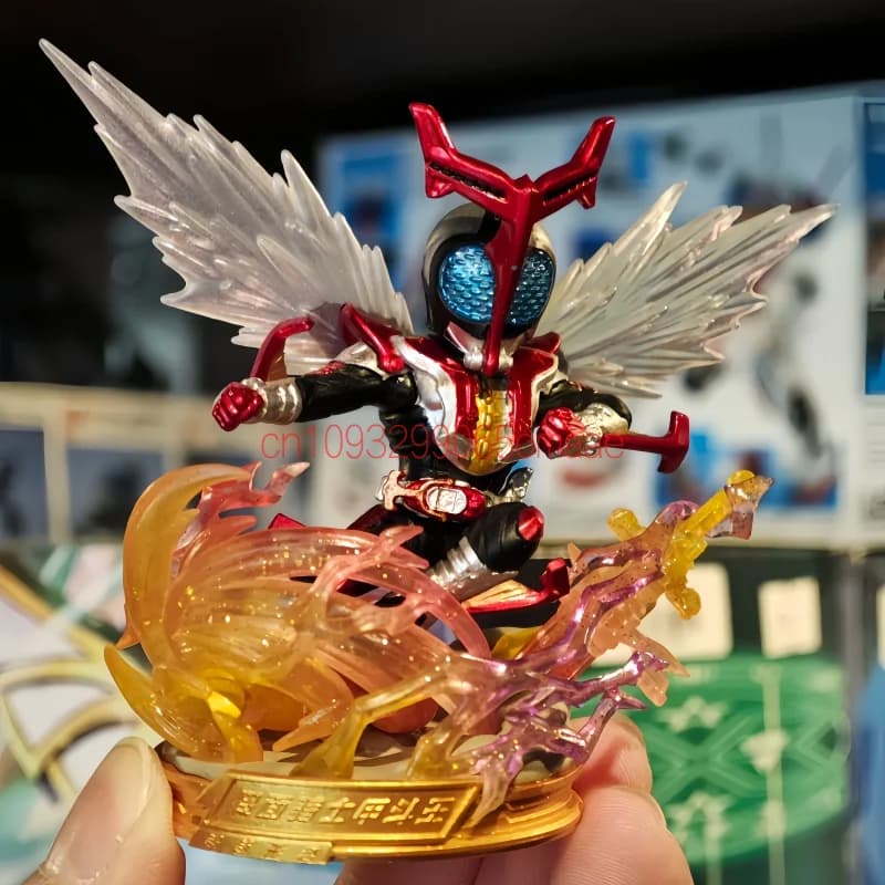 Genuine Kayou Kamen Rider Figure Hero Emblems Series Vol 2 Blind Box Cool Anime Periphery Collectible Trendy Toy Holiday Gifts