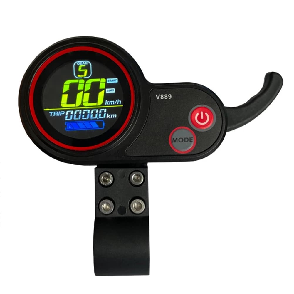 SHGO 36V 48V 1000W 1500W 35A Electric Bike Controller with LCD Display Thumb Throttle for Ebike Electric Scooter Brushless