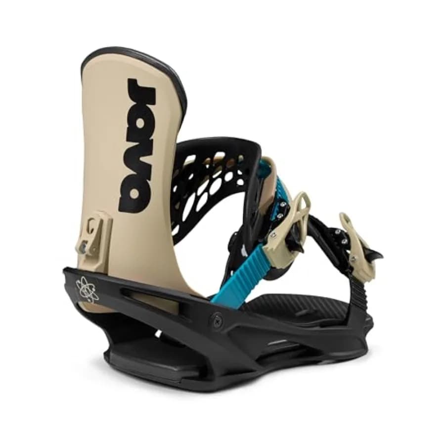 Attacchi per Snowboard Java Snowboards Fuzz Pedal 2 per Sport Invernali, Neri, Design Durevole e ad Alte Prestazioni