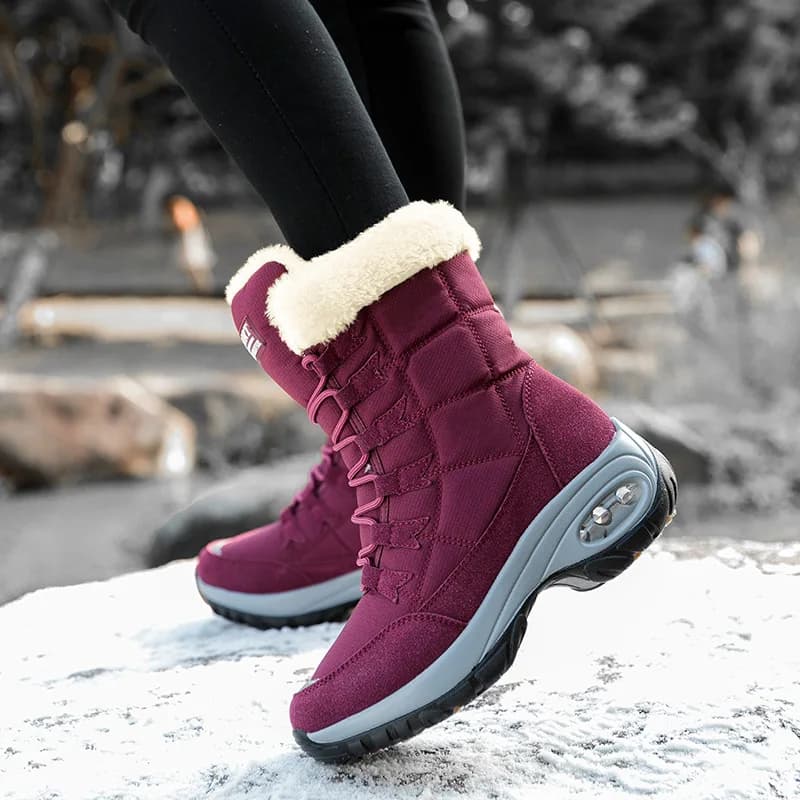 Snow Boots for Women Comfortable Waterproof Femme Hiking Boots Women Winter New Outdoor Booties Women' Boots Quality Warm