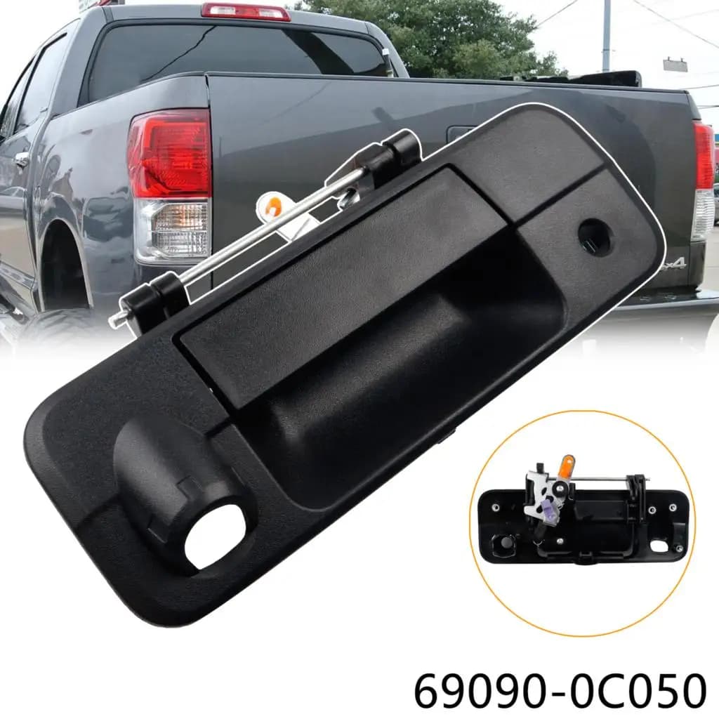 Per Toyota Tundra 2007-2013 Maniglia del portellone posteriore Fermo del portellone con telecamera chiave Maniglia della porta strutturata esterna posteriore Accessori auto