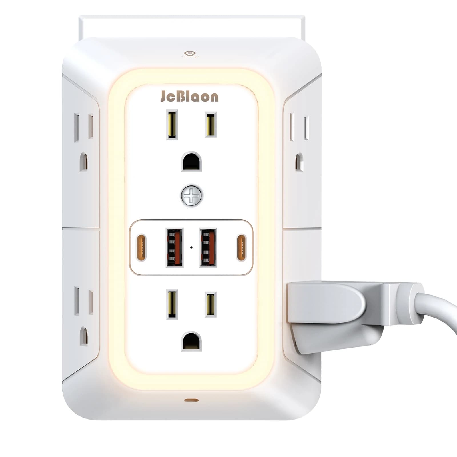 With Night Light American Plug Multi-Place socket Multi-Place socket Electric multiple socket with USB ports Type-C Charging network filter adapter