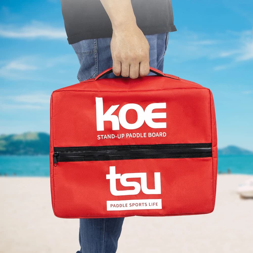 Borsa per il trasporto di paddleboard in tessuto Oxford 600D con cerniera sigillata, borsa termica portatile per tavole da surf, accessori per kayak