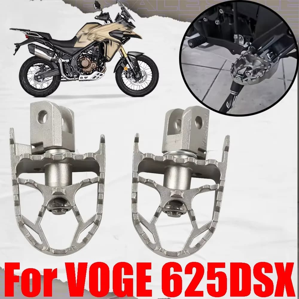 Accessori Moto per VOGE DS625X DSX625 625DSX DS 625X DSX 625 DSX: Poggiapiedi, Pedane, Pedali, Piastre Poggiapiedi