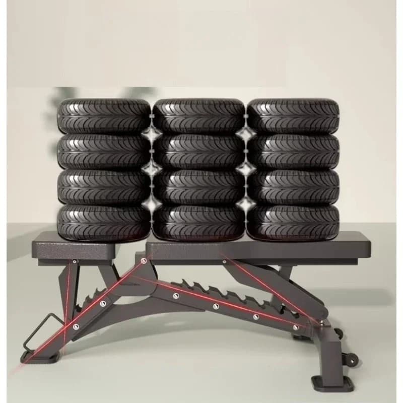Adjustable Wallet for Sit-Up and Weight Lift, Inclinable Design for Full Body Training