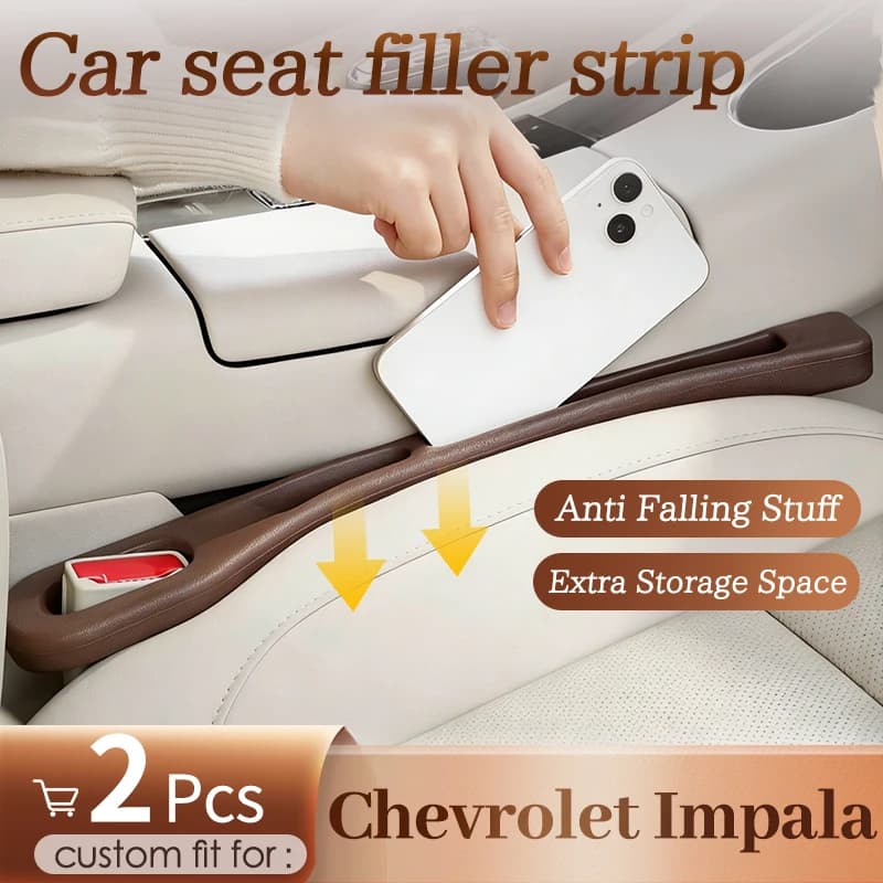 Auto seat leak proof strip for Chevrolet Impala，Premium Front Car Storage Strip, convenient sundries storage, fills seat gaps