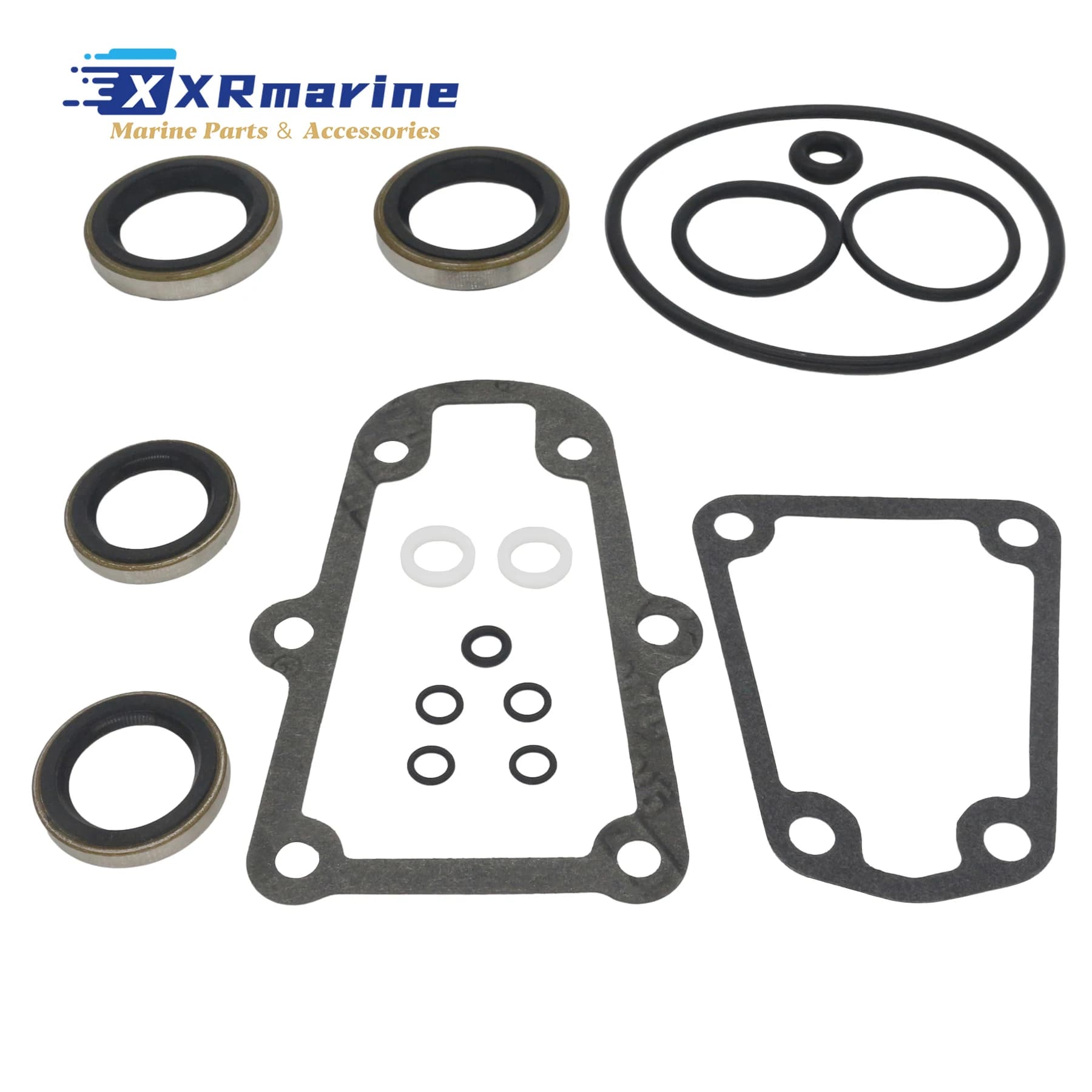Kit Guarnizioni per Unità Inferiore Motore Fuoribordo Compatibile con Johnson Evinrude V4 85-140 HP Sierra 18-2692 GLM 86712 Mallory 9-74113