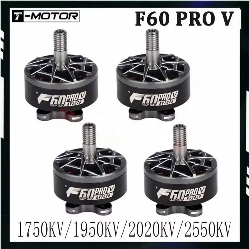 Motore brushless T-MOTOR F60 Pro V 1750KV 1950KV 2020KV KV2550 6S per RC FPV Drone Racing