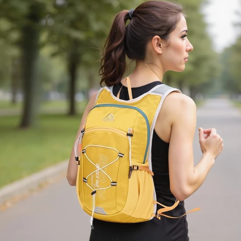 Running backpack for hydration from 18 liters Man Woman Sports bags Trail Marathon Jogging Hiking backpack Option Water bag Bottle