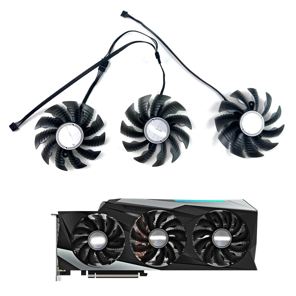 NUOVA Ventola Di Raffreddamento 82MM 87MM T128015SU T129215SU Per Gigabyte GeForce RTX 3080 3070Ti 3080Ti 3090 EAGLE GAMING ventole della scheda video