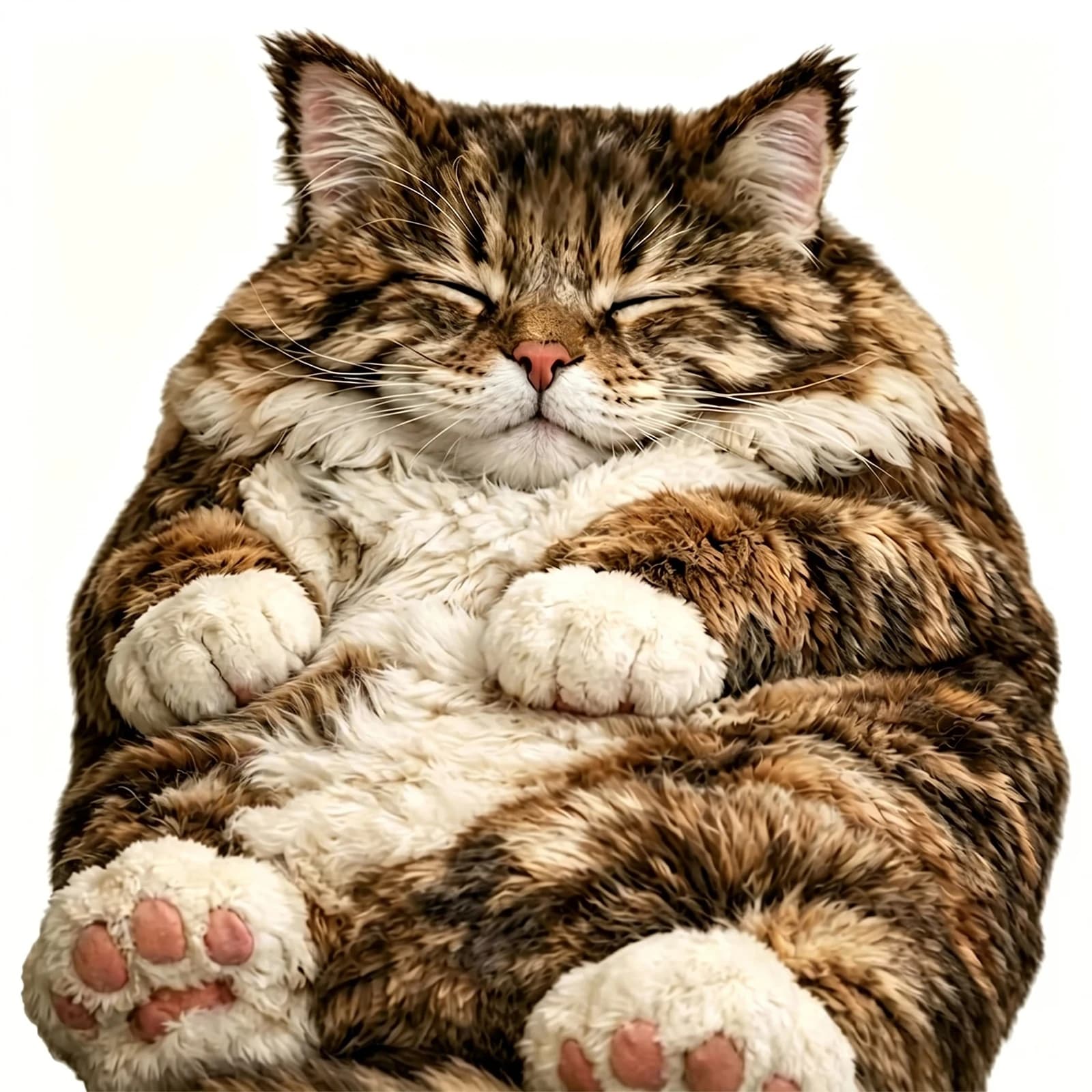 Fluffy Cat Shaped Sleeping Bag Comfortable Cat Soft Sleeping Bag Cute Cat Envelope Sleeping Bag for Adults Winter Outdoor Use