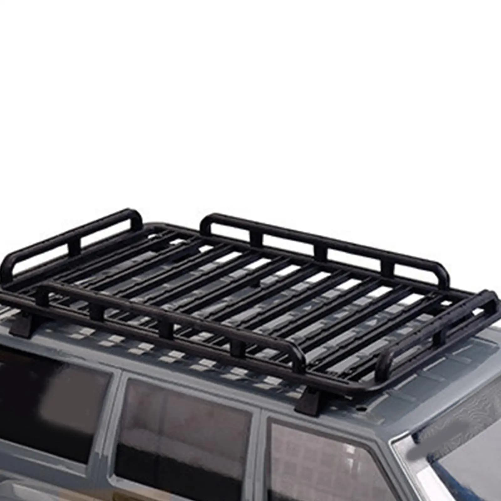 Portapacchi in Plastica per Auto RC, Vassoio Portabagagli per Veicoli in Scala 1:10, per Accessori RC e Uso Esterno