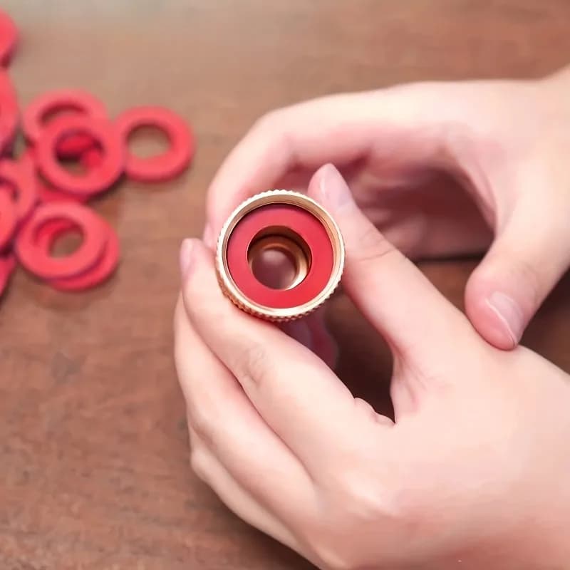 Silicone Gaskets Resistant for Garden Pipes - Pack of 5/10, Washers of Tenuta Antiperdita, Universal Adaptation