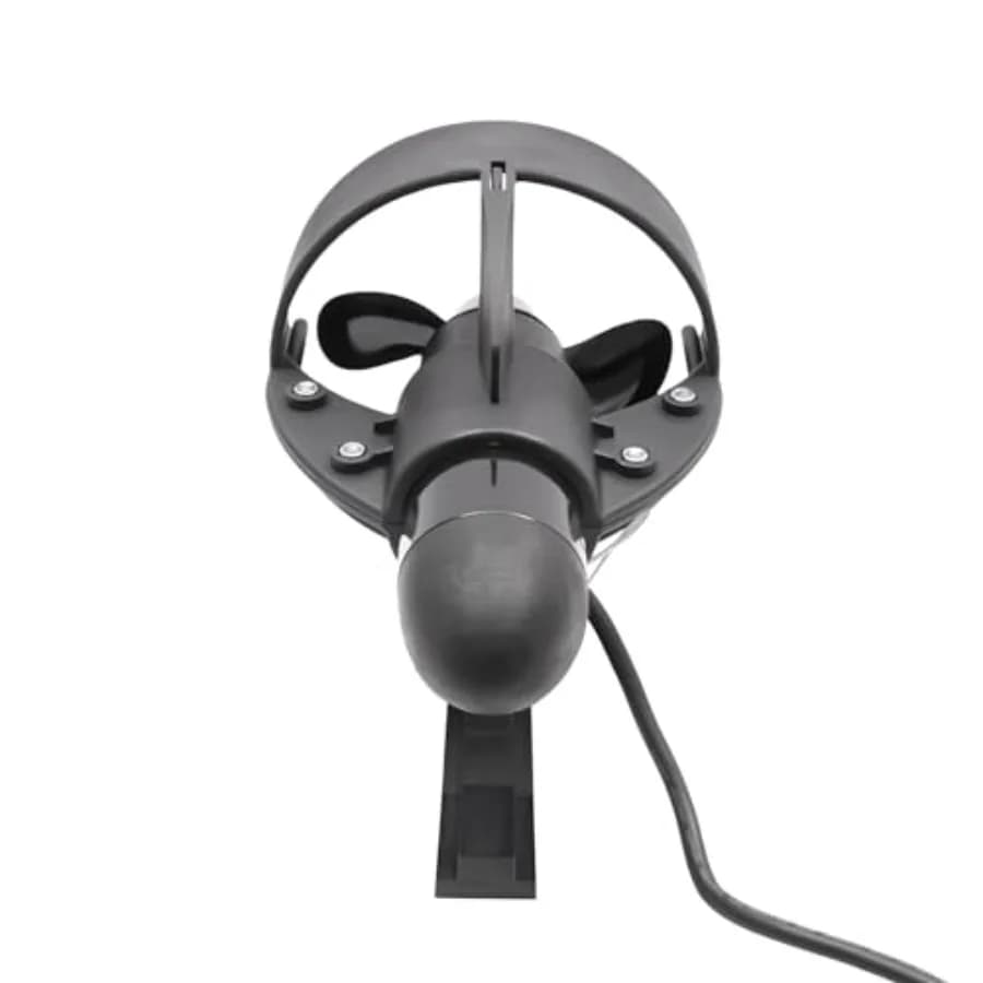 Propulsore Subacqueo per Immersioni e Snorkeling in Plastica ABS Nera ad Alta Coppia 12V con Impugnatura Ergonomica