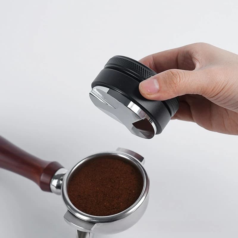 Coffee dispenser Coffee distribution tool for espresso/nivello 3 angled slopes Tamper for adjustable palm suitable for filter holder from 51/53/58 mm
