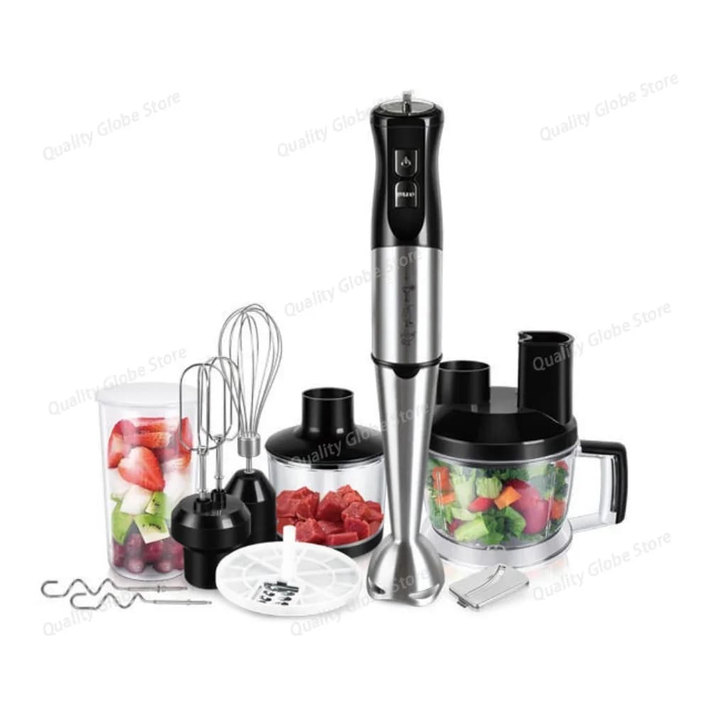 Frullatore elettrico multifunzione portatile 10 in 1 - Robot da cucina e tritatutto per uso domestico