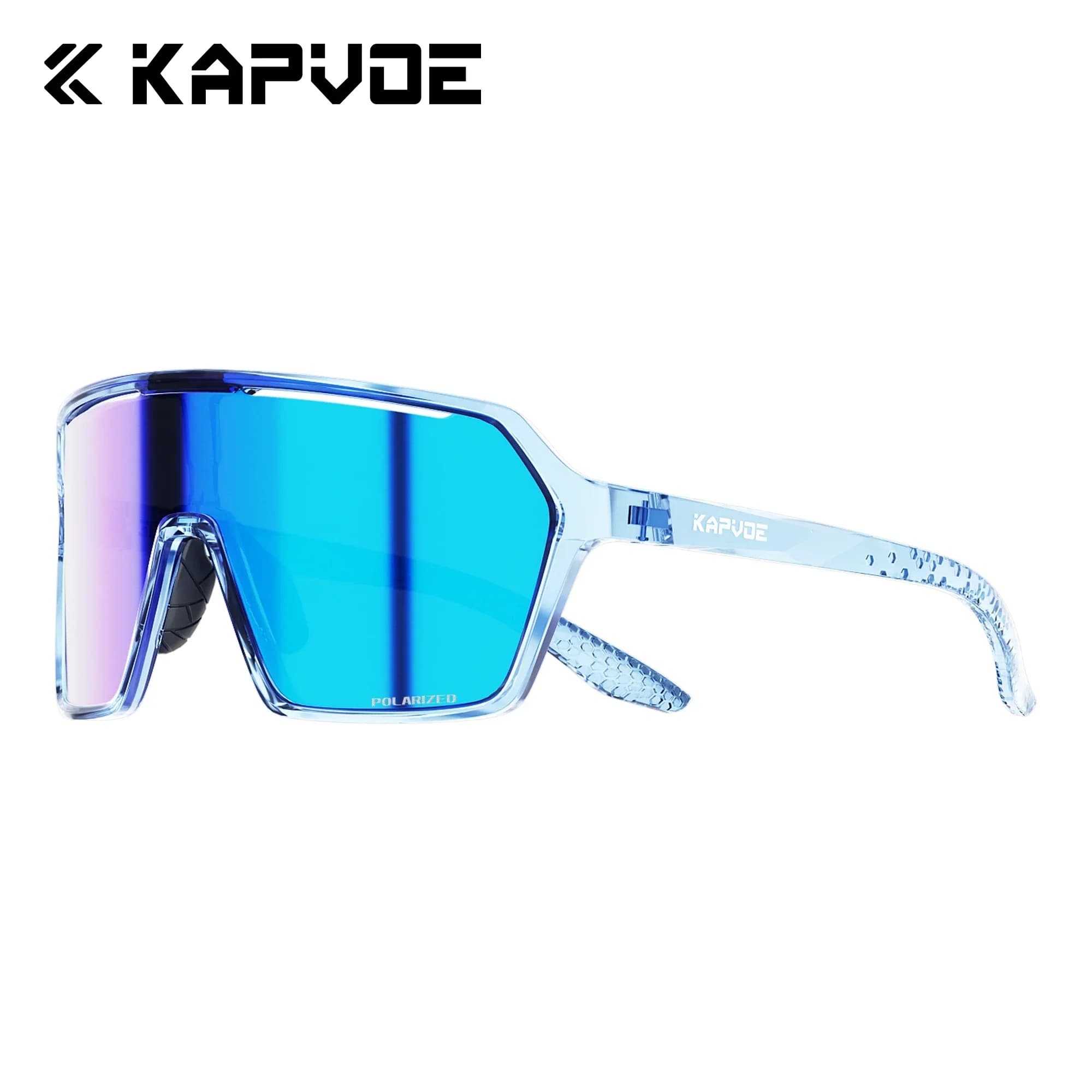 Kapvoe Hot Sports Occhiali da ciclismo Occhiali da sole polarizzati Occhiali UV400 Occhiali da trekking Uomo Donna Occhiali da equitazione all'aperto