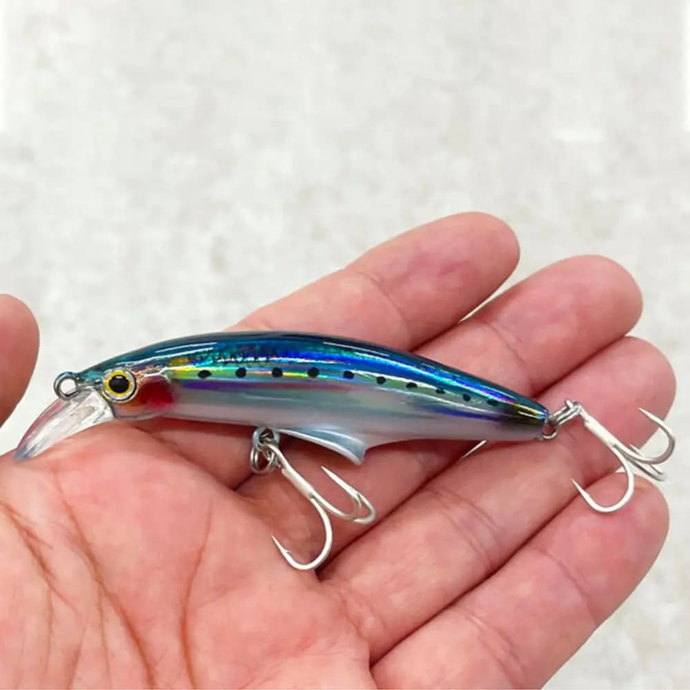 95mm/30g Esca dura Superficie dell'acqua superiore Esche artificiali con ganci tripli anticorrosione Strumento Realistico Matita Richiamo di pesca Whopper