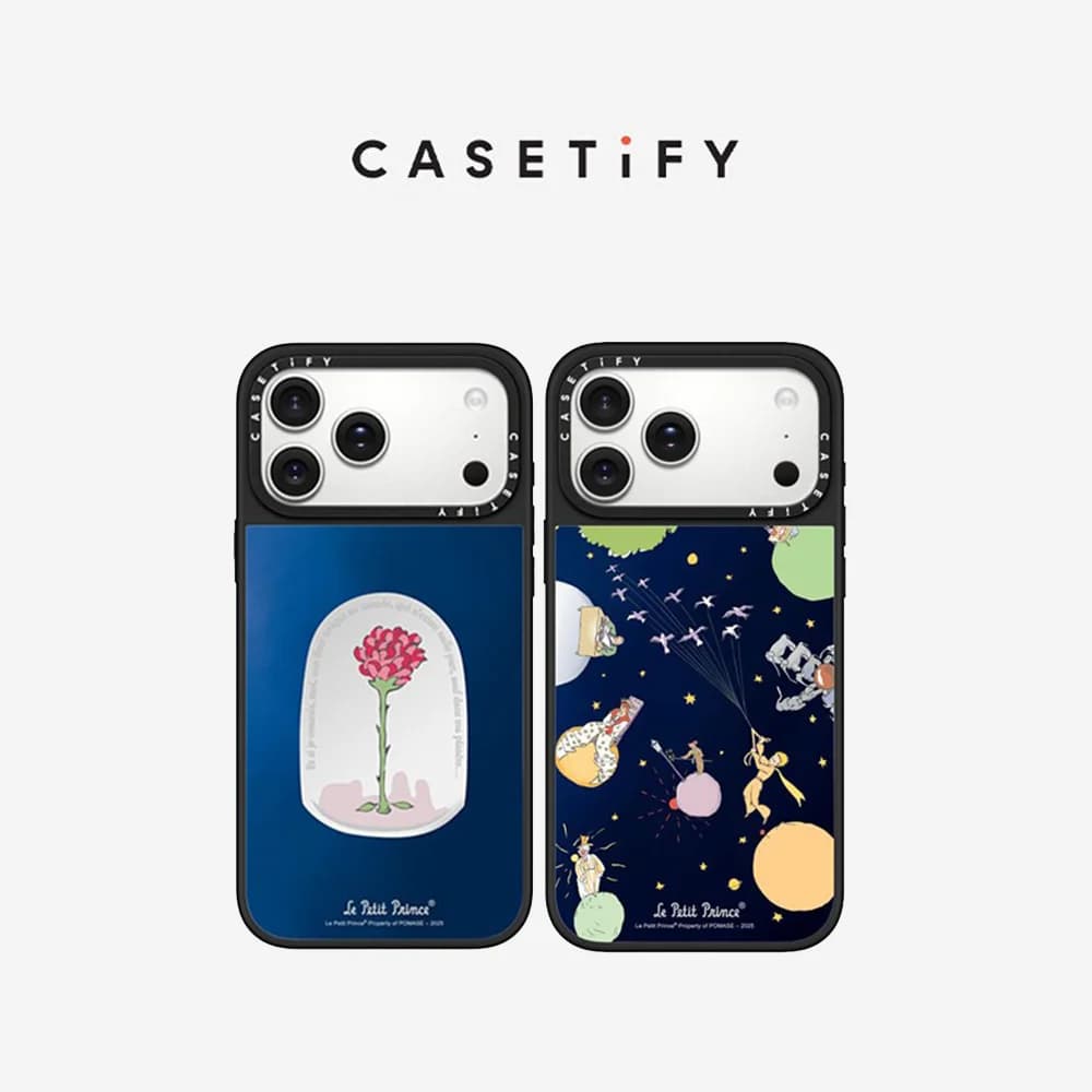 CASETiFY Le Petit Prince Series Magnetic Drop-proof Case for iPhone 13 14 15 16 17 Pro Max Air Plus Protect Cover
