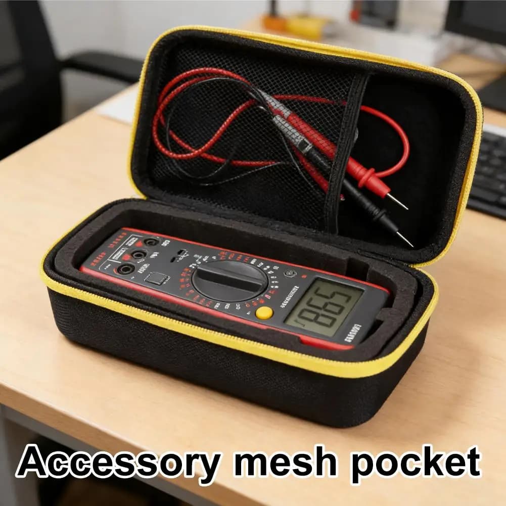 Borsa rigida in EVA per avviatore di emergenza auto, power bank, custodia protettiva antiurto per batteria auto